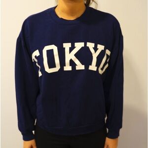 Cute Tokyo Blue sweater